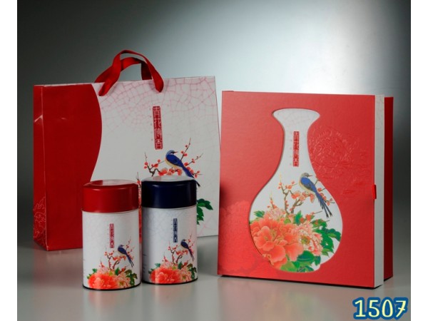 茶葉禮盒款式-花瓶（四兩禮盒）