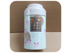 四兩精緻茶葉罐-白金